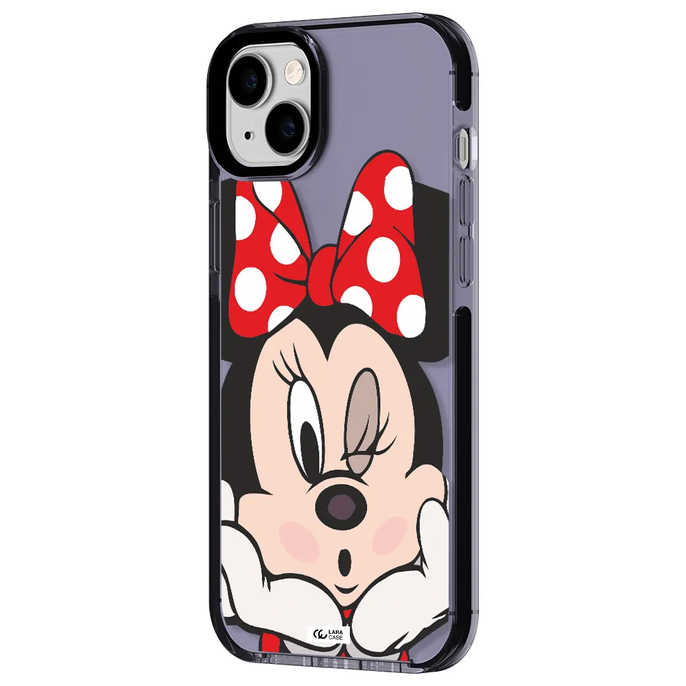 Minnie Mouse Apple iPhone 14 plus impact Lilac Case