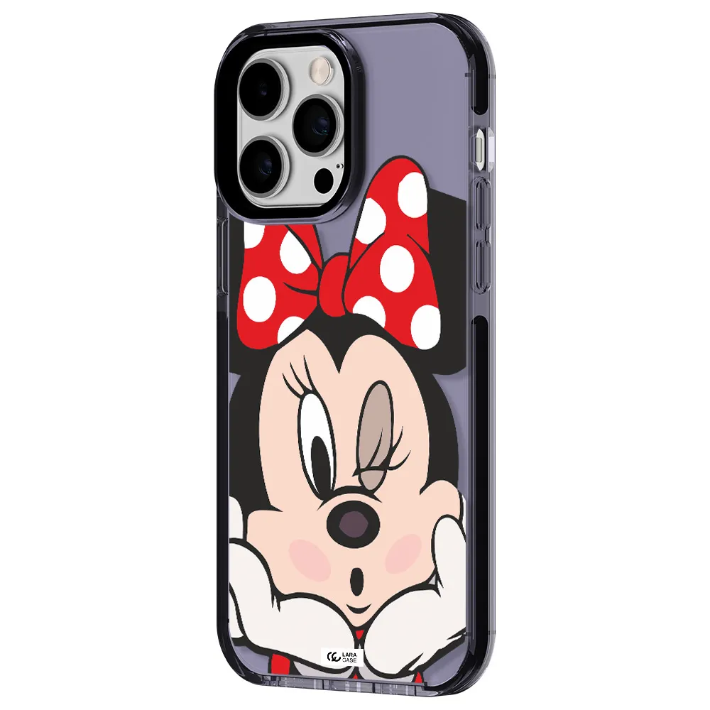 Minnie Mouse Apple iPhone 14 pro max impact Lilac Case