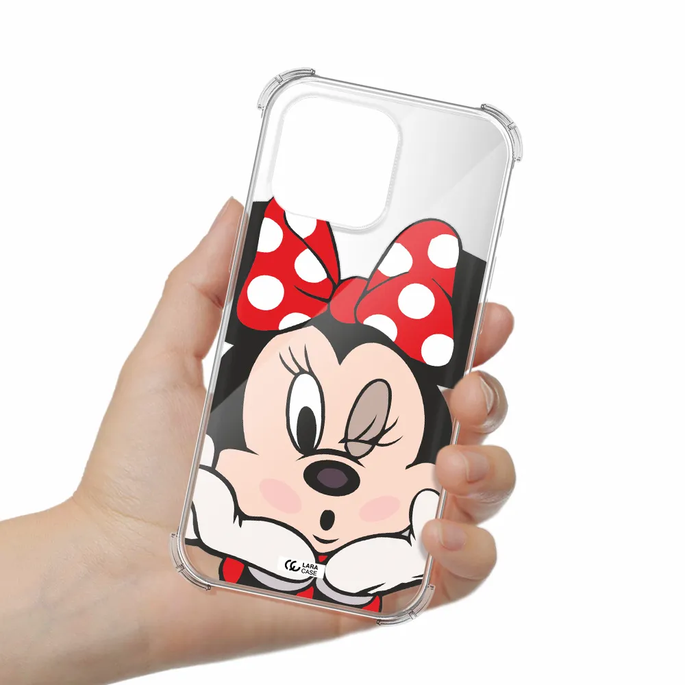 Minnie Mouse Apple Iphone 16 Pro Max Clear Pc Case