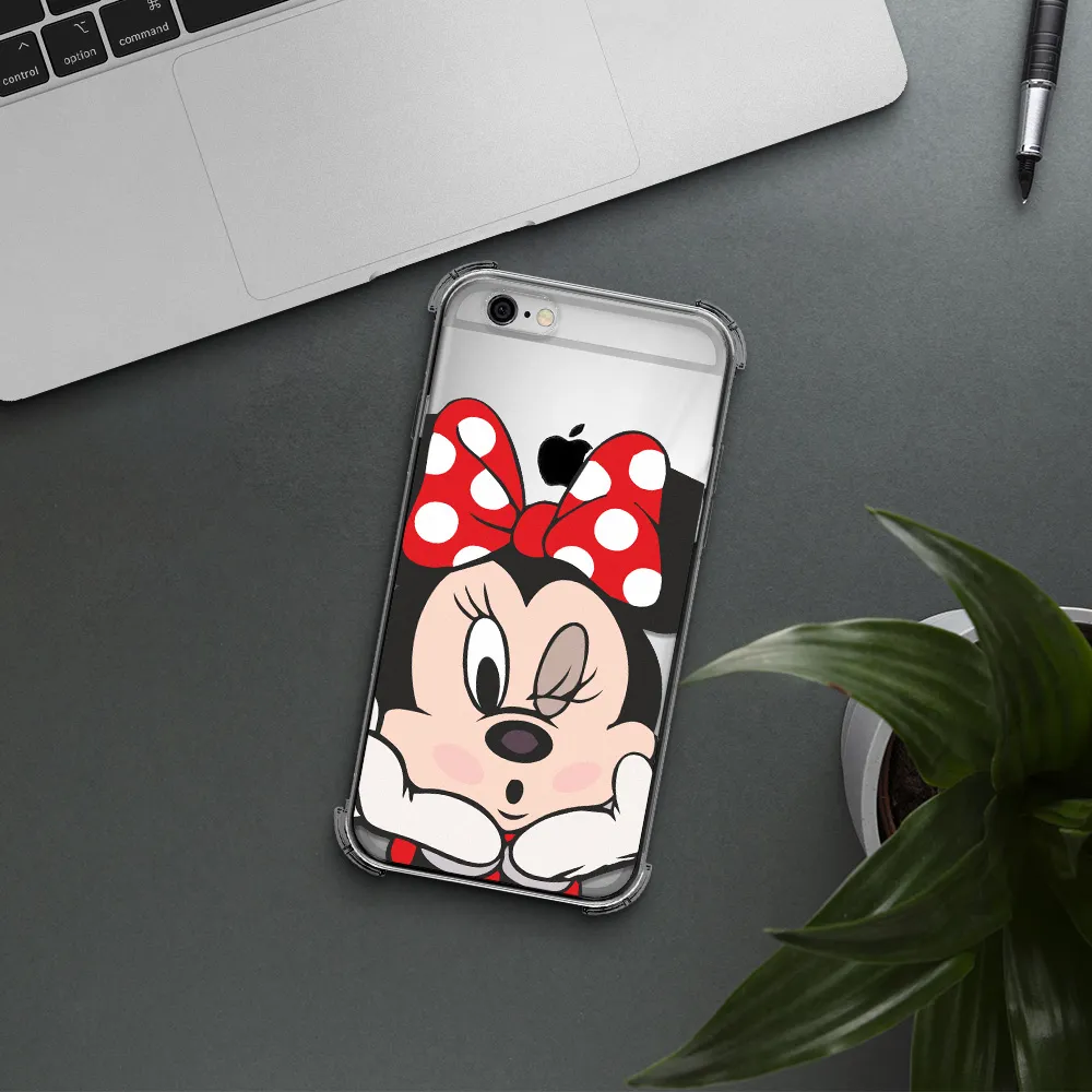 Minnie Mouse Apple iPhone 6 Clear PC Case