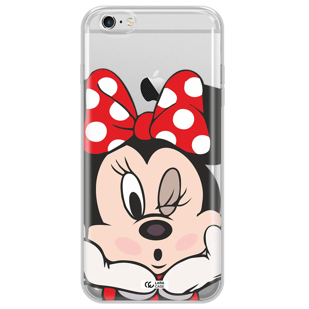 Minnie Mouse Apple iPhone 6 s plus Clear TPU Case