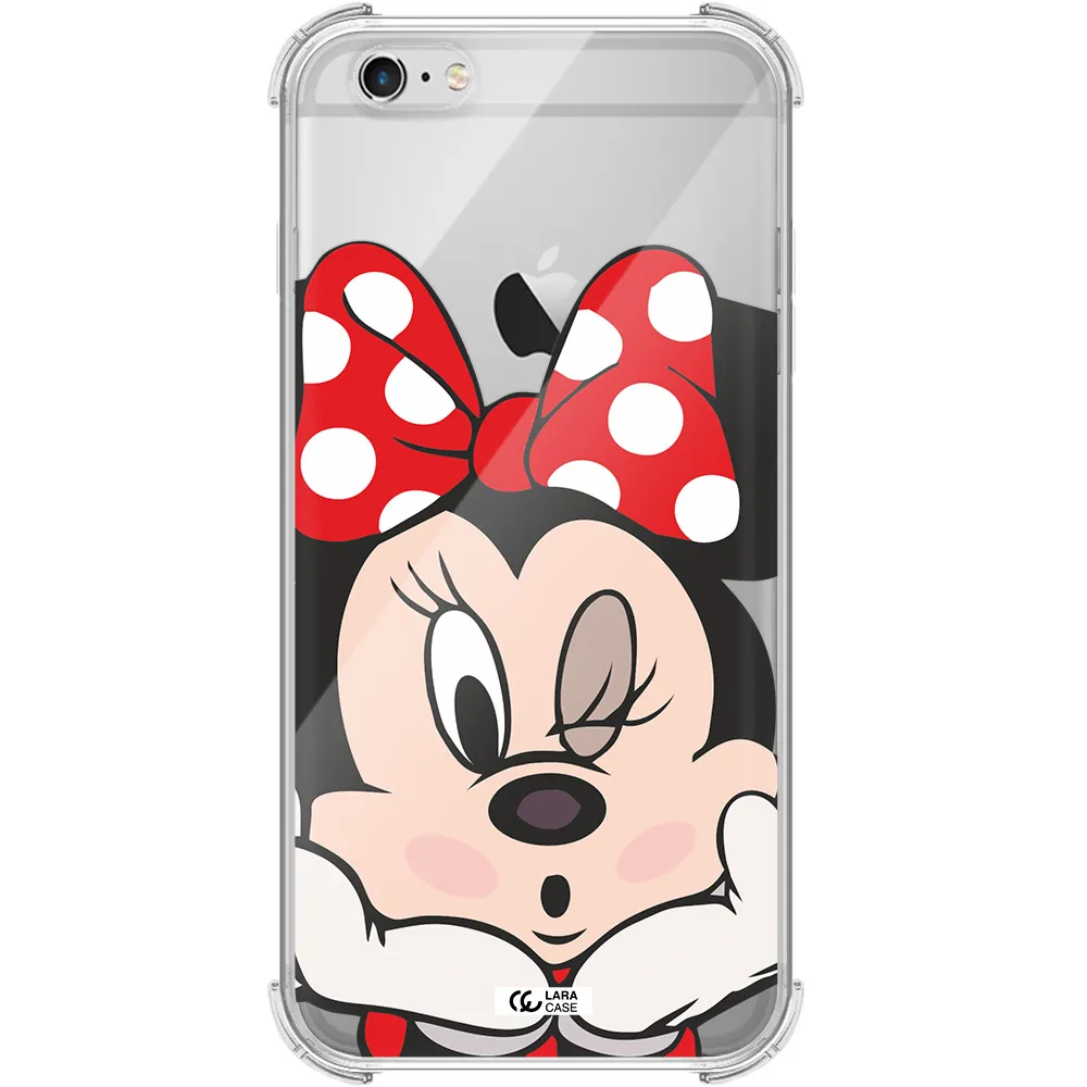 Minnie Mouse Apple iPhone 6S Clear PC Case
