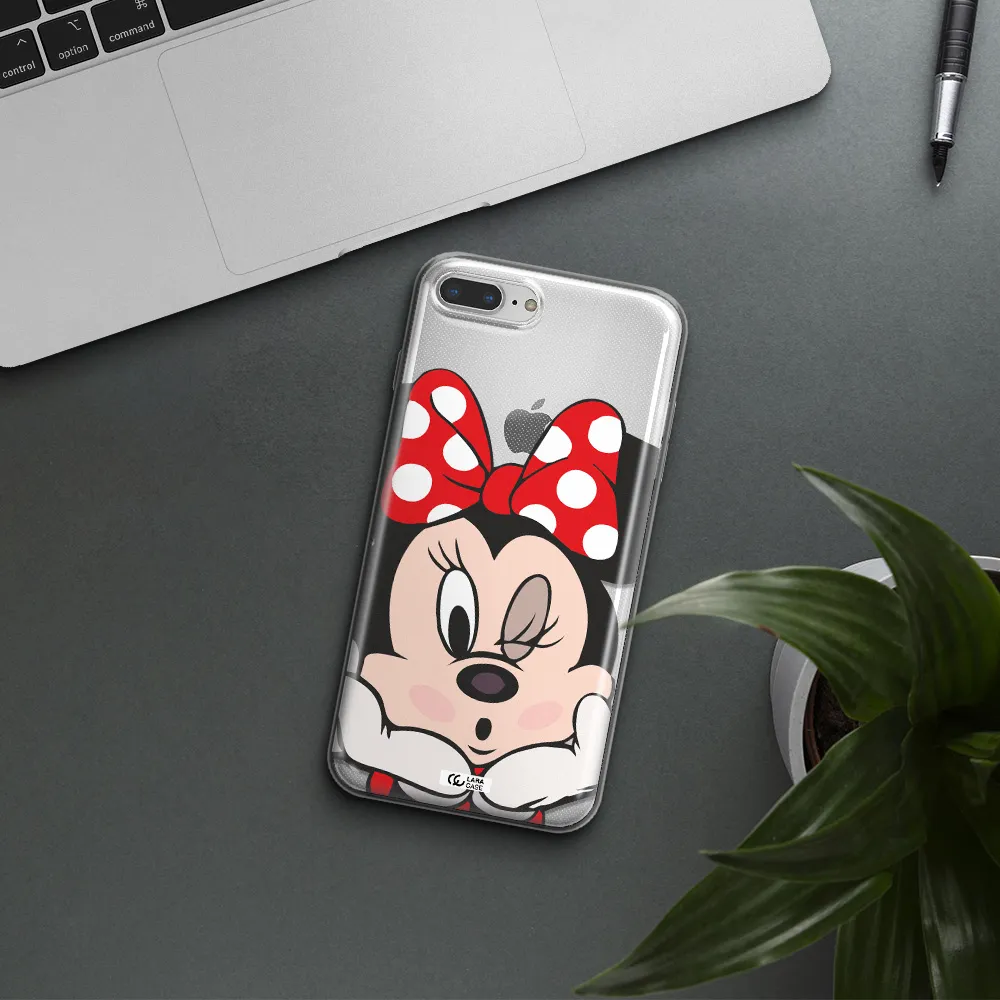 Minnie Mouse Apple iPhone 7 plus Clear TPU Case