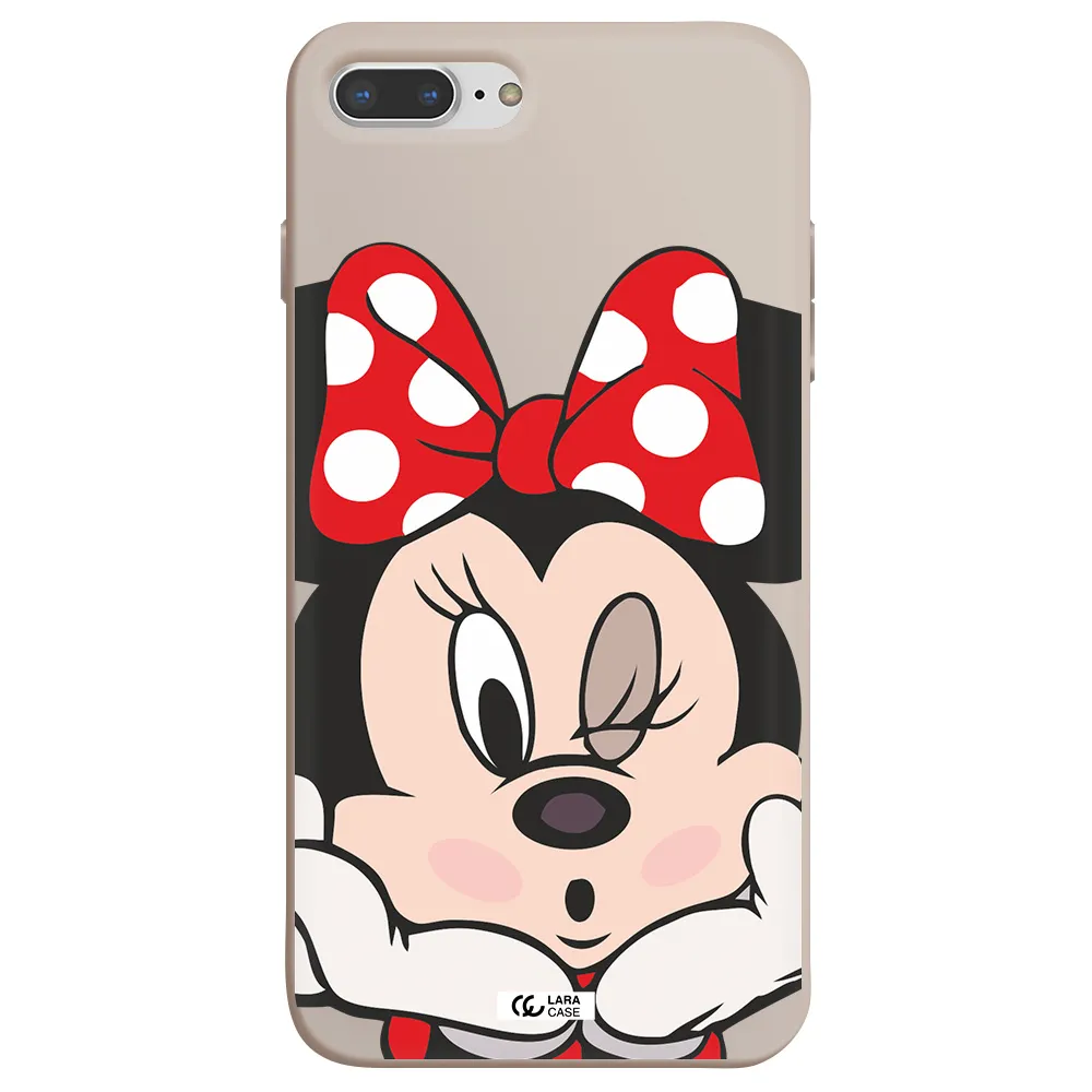 Minnie Mouse Apple iPhone 7 plus Silicone Stone Case