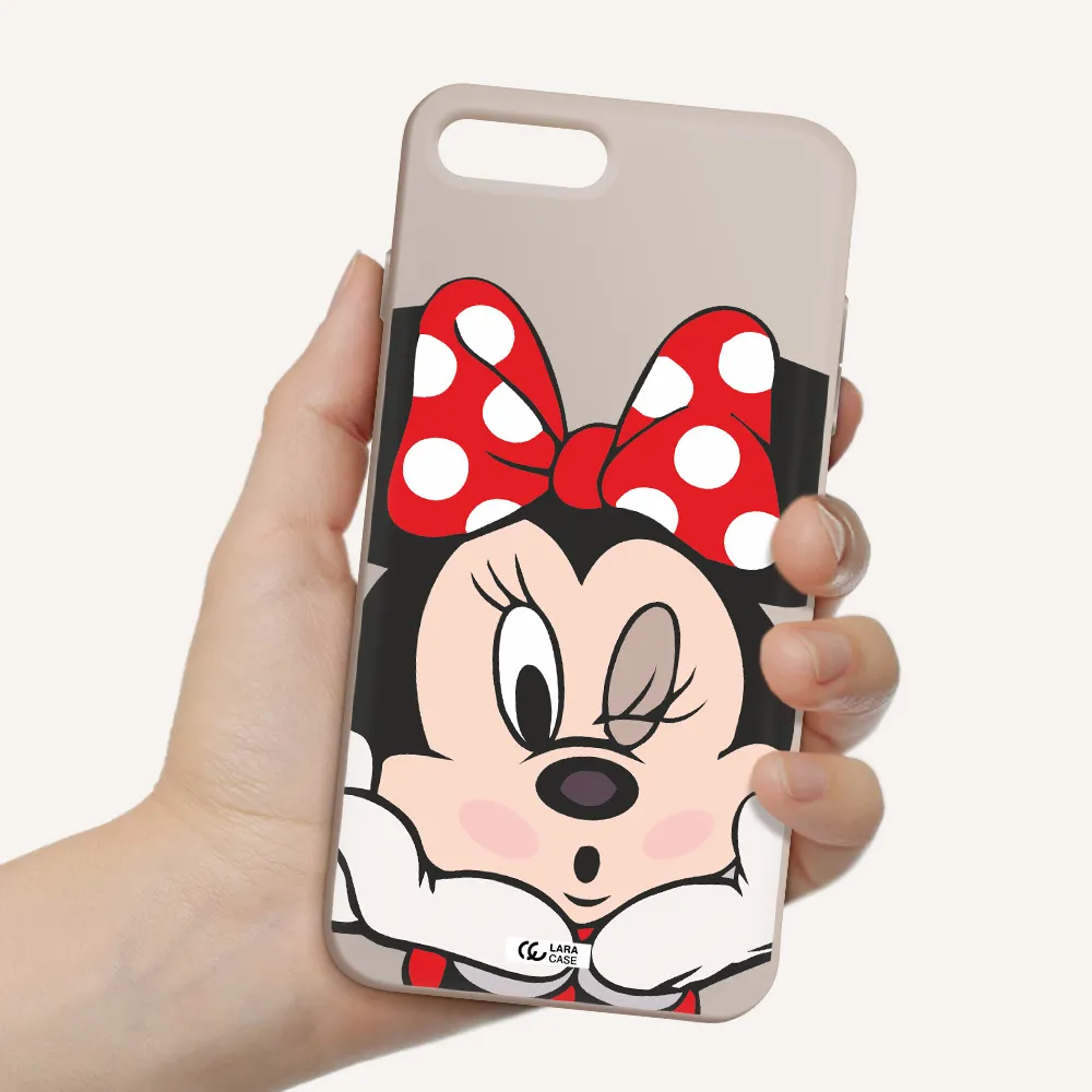Minnie Mouse Apple iPhone 7 plus Silicone Stone Case