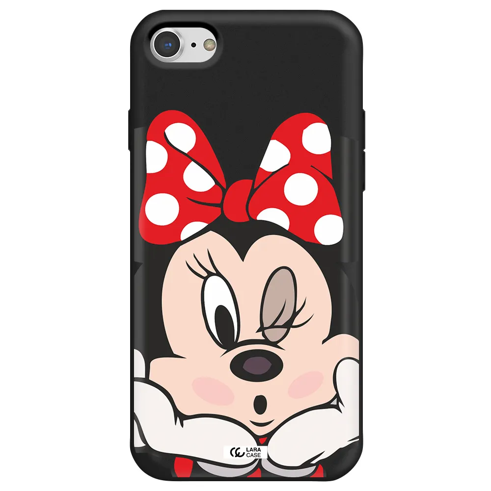Minnie Mouse Apple iPhone 7 Silicone black Case