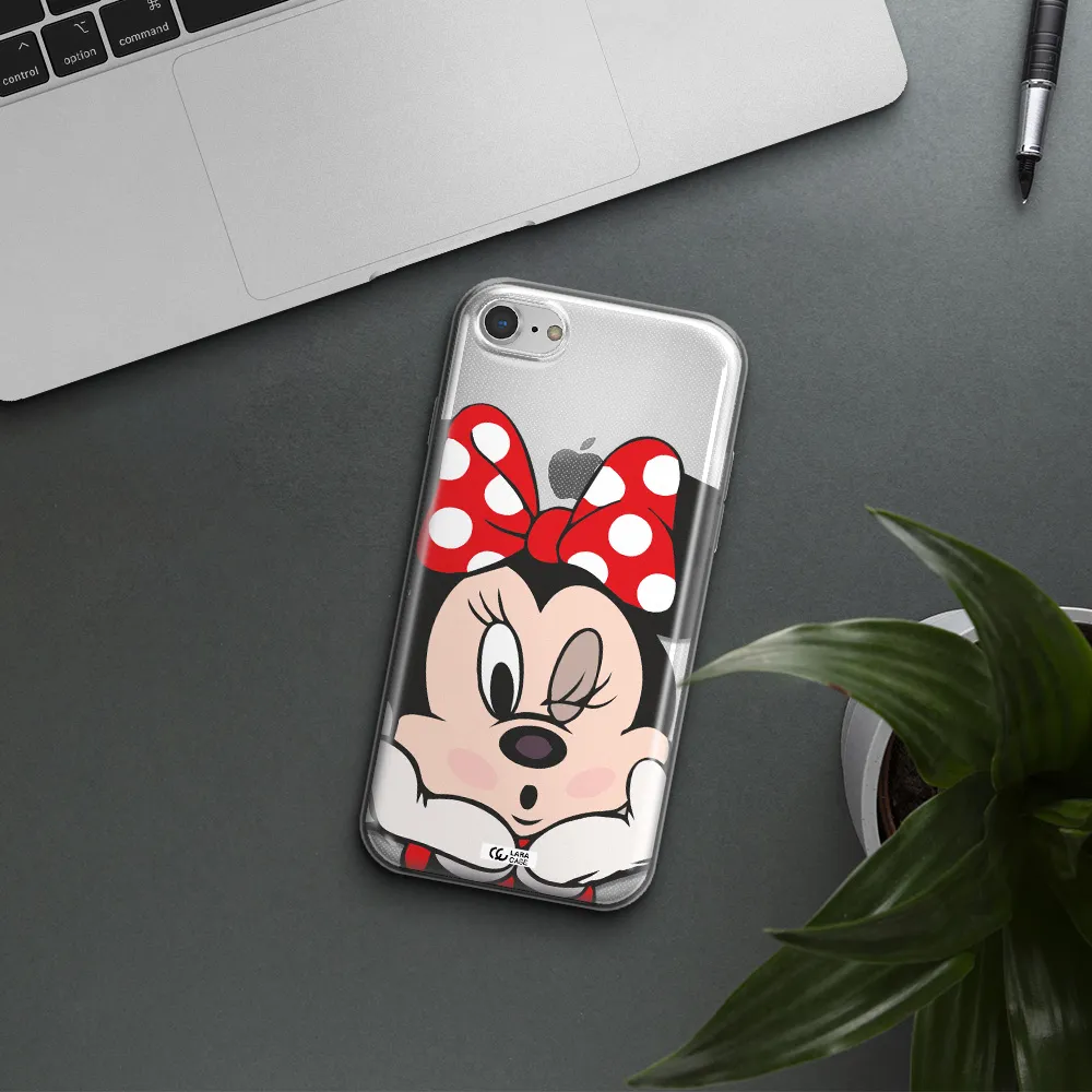 Minnie Mouse Apple iPhone 8 Clear TPU Case