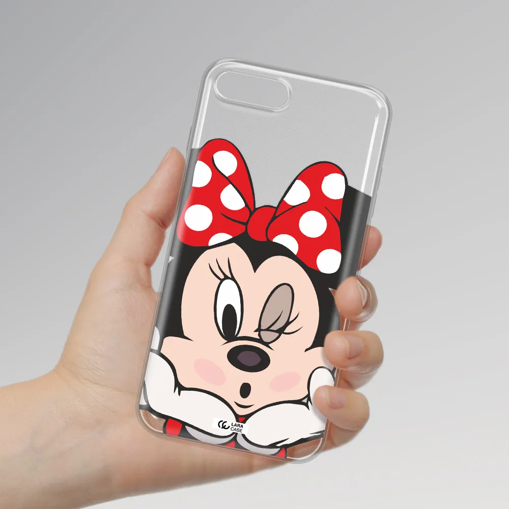 Minnie Mouse Apple iPhone 8 plus Clear TPU Case