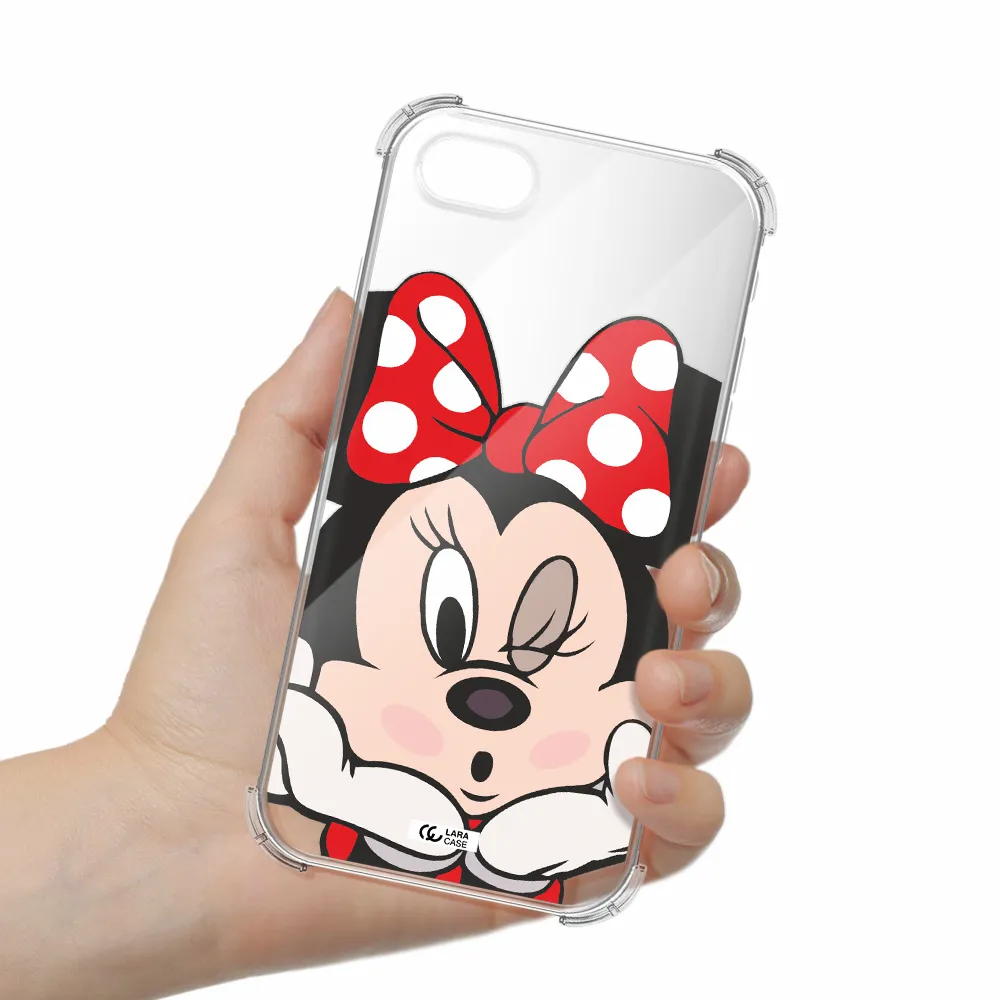Minnie Mouse Apple iPhone se 2020 Clear PC Case