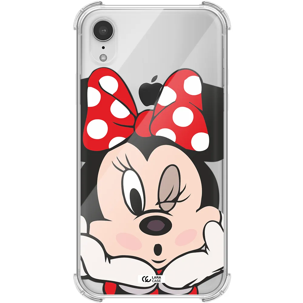 Minnie Mouse Apple iPhone XR Clear PC Case