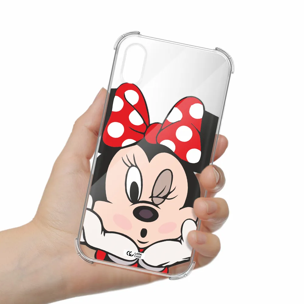 Minnie Mouse Apple iPhone XS Clear PC Case