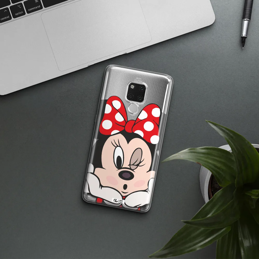 Minnie Mouse Huawei Mate 20X Clear TPU Case