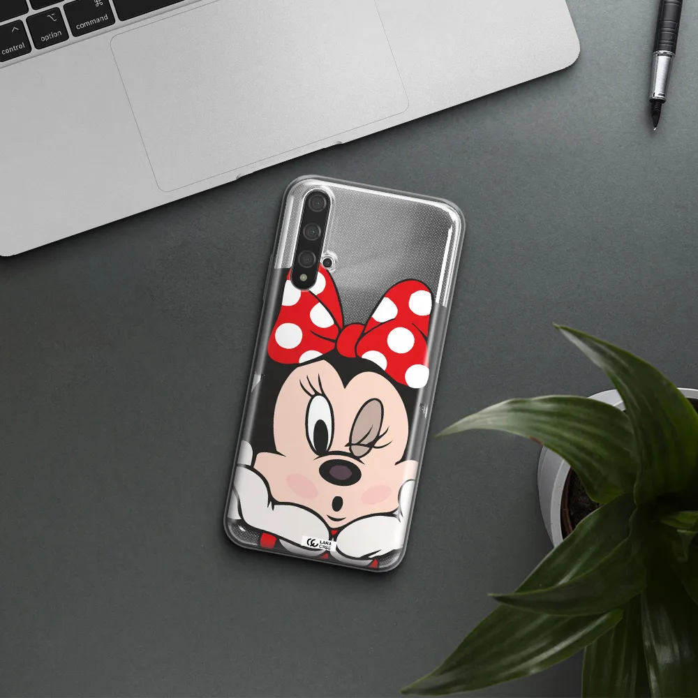 Minnie Mouse Huawei Nova 5t Clear TPU Case