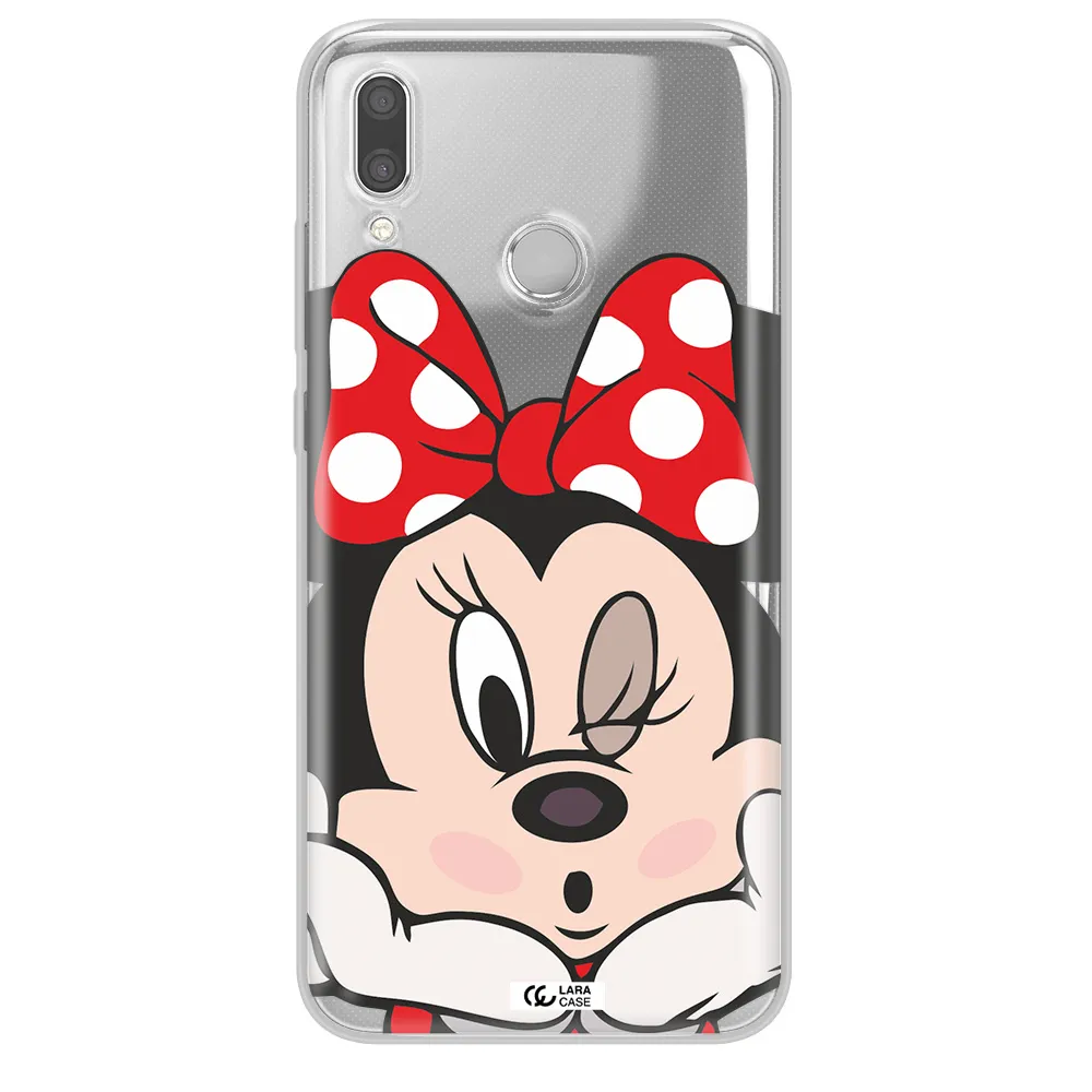 Minnie Mouse Huawei P Smart 2019 Clear TPU Case