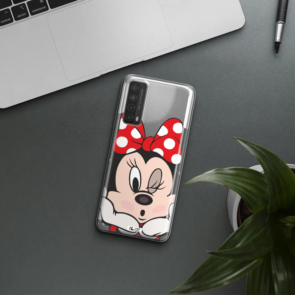 Minnie Mouse Huawei P Smart 2021 Clear TPU Case