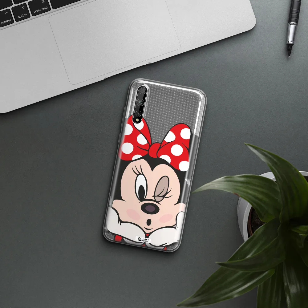 Minnie Mouse Huawei P Smart S Clear TPU Case