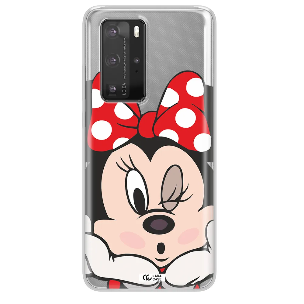 Minnie Mouse Huawei P40 Pro Clear TPU Case