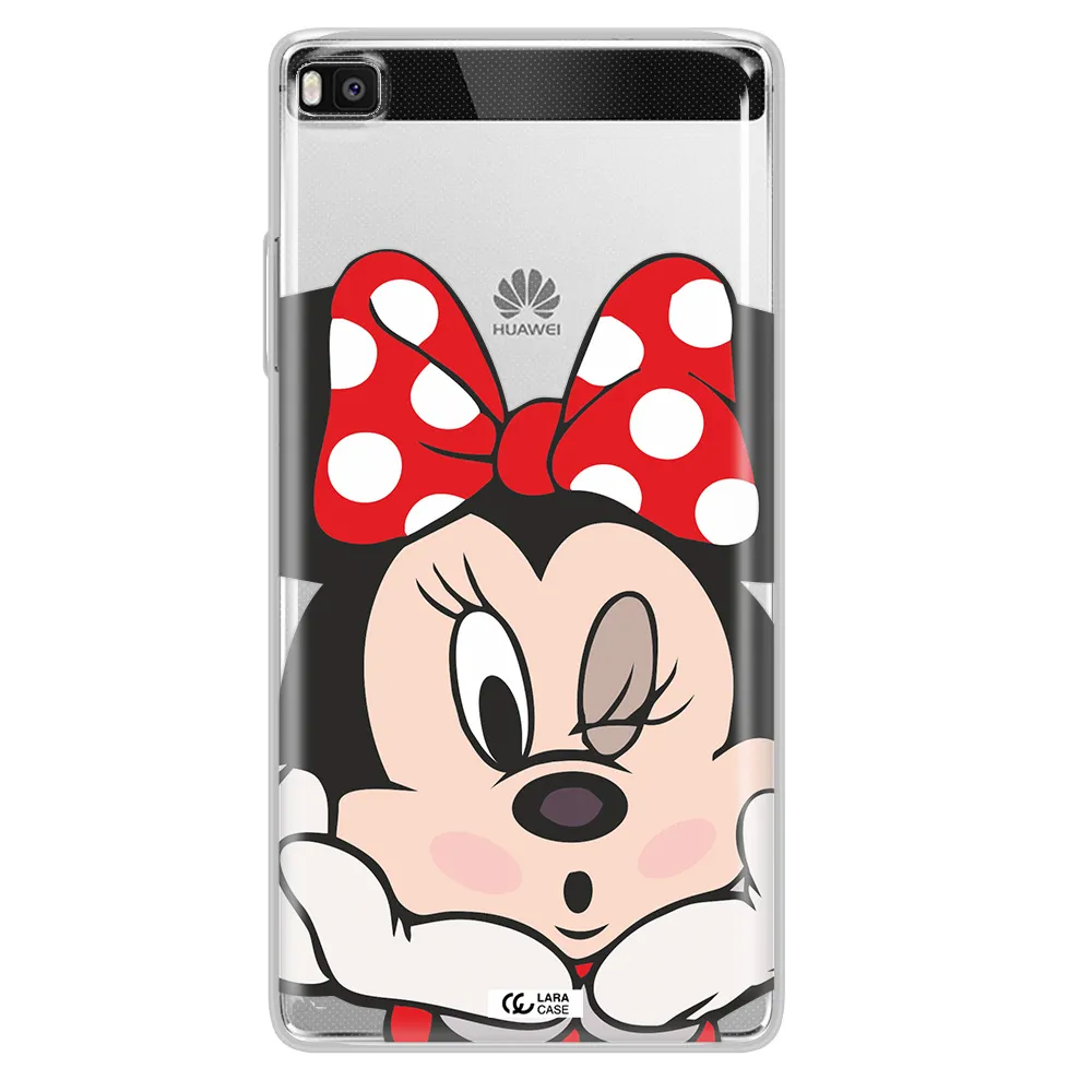 Minnie Mouse Huawei P8 Clear TPU Case