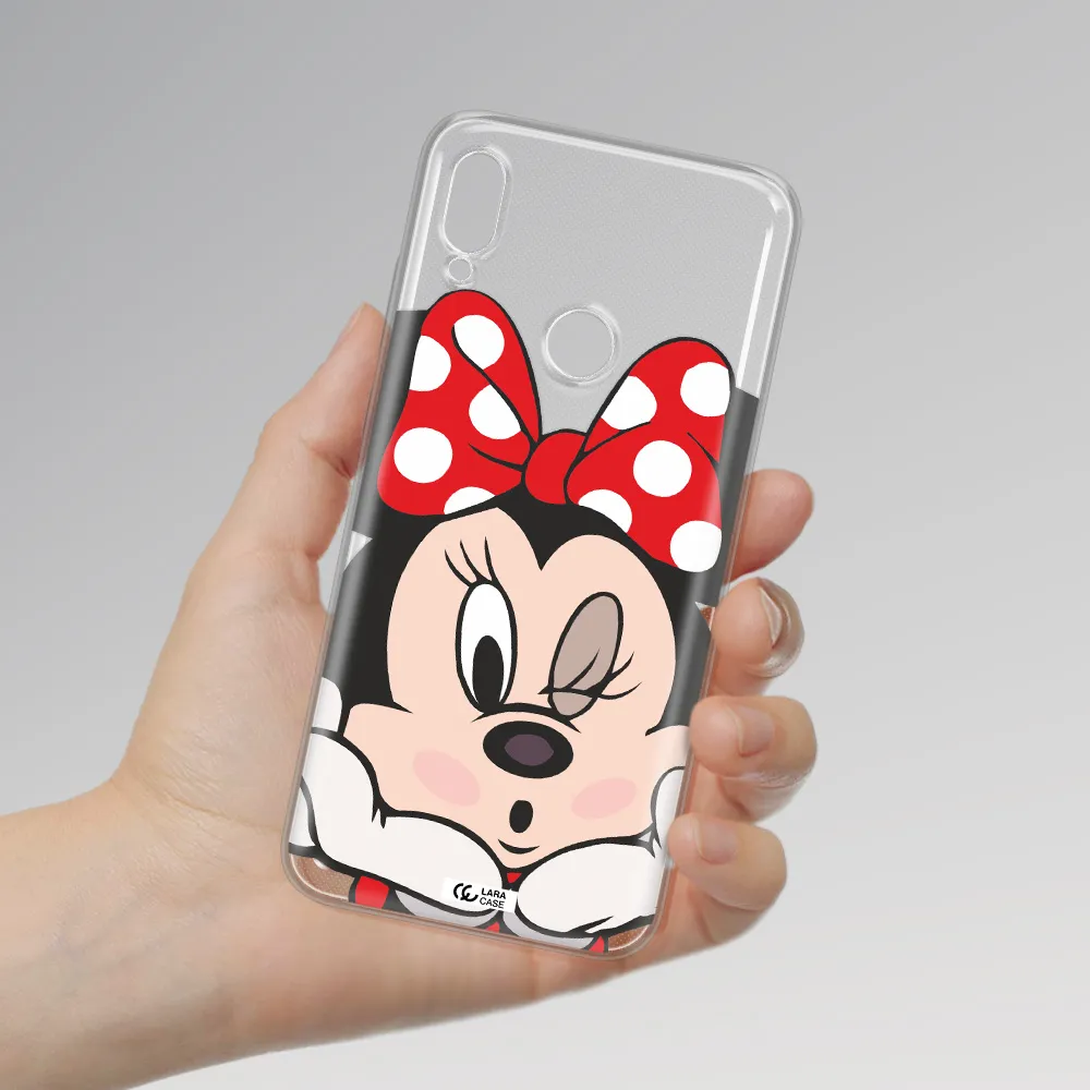 Minnie Mouse Huawei Y6 2019 Clear TPU Case