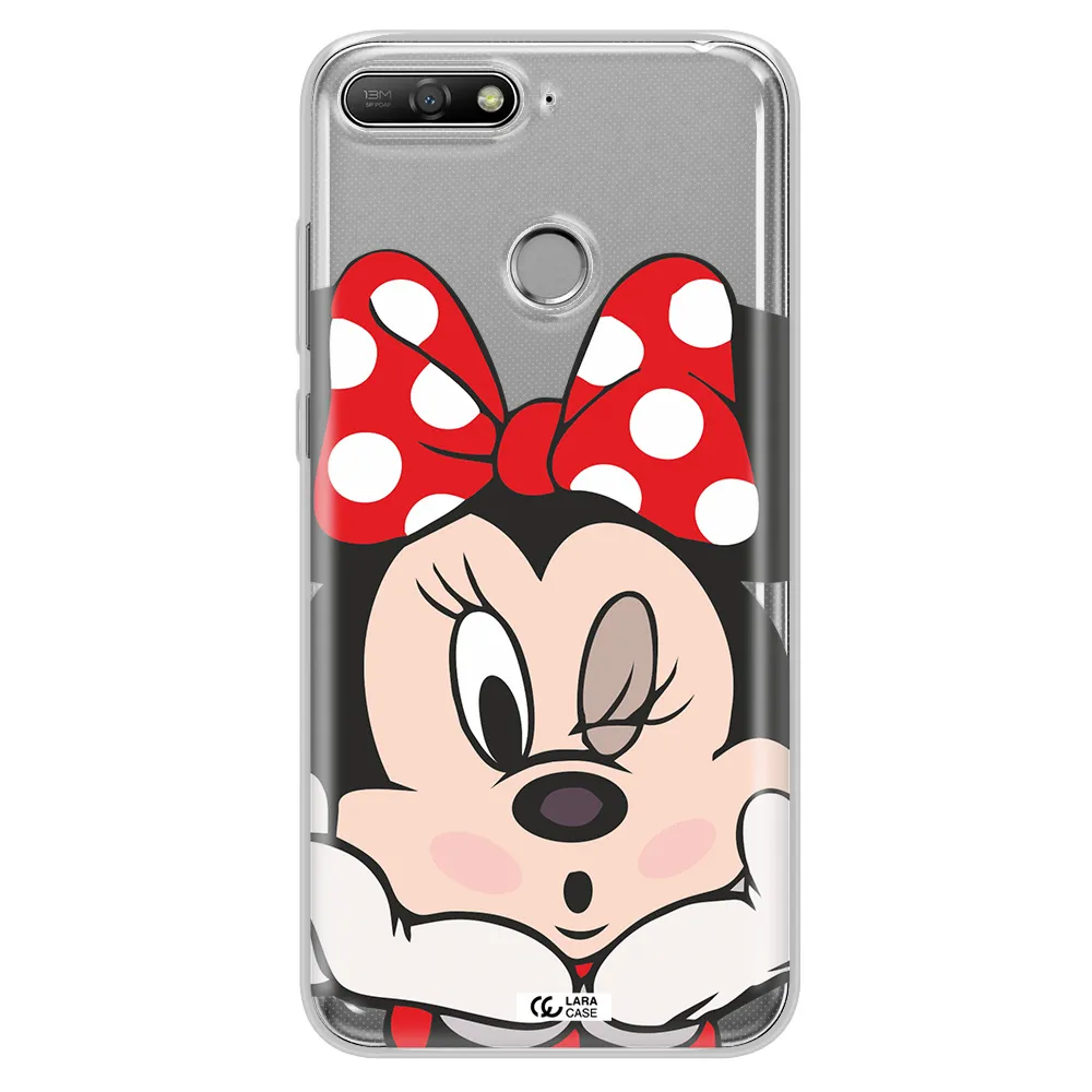 Minnie Mouse Huawei Y6 Prime 2018 Clear TPU Case