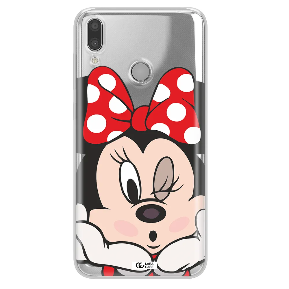 Minnie Mouse Huawei Y9 2019 Clear TPU Case