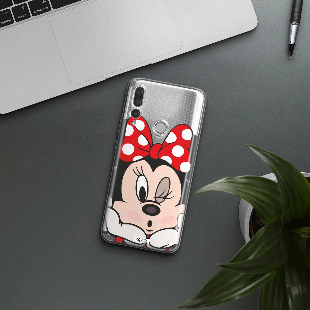 Minnie Mouse Huawei Y9 Prime 2019 Clear TPU Case
