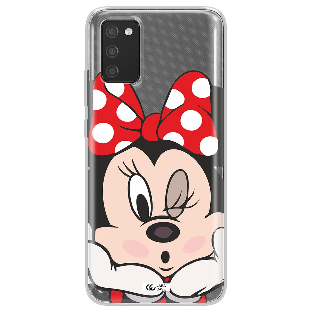 Minnie Mouse Samsung A02S Clear TPU Case