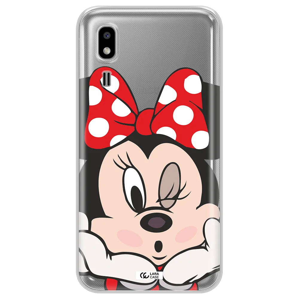 Minnie Mouse Samsung A2 Core Clear TPU Case