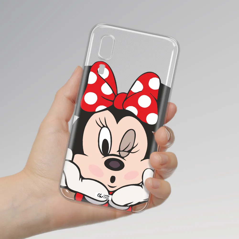 Minnie Mouse Samsung A2 Core Clear TPU Case