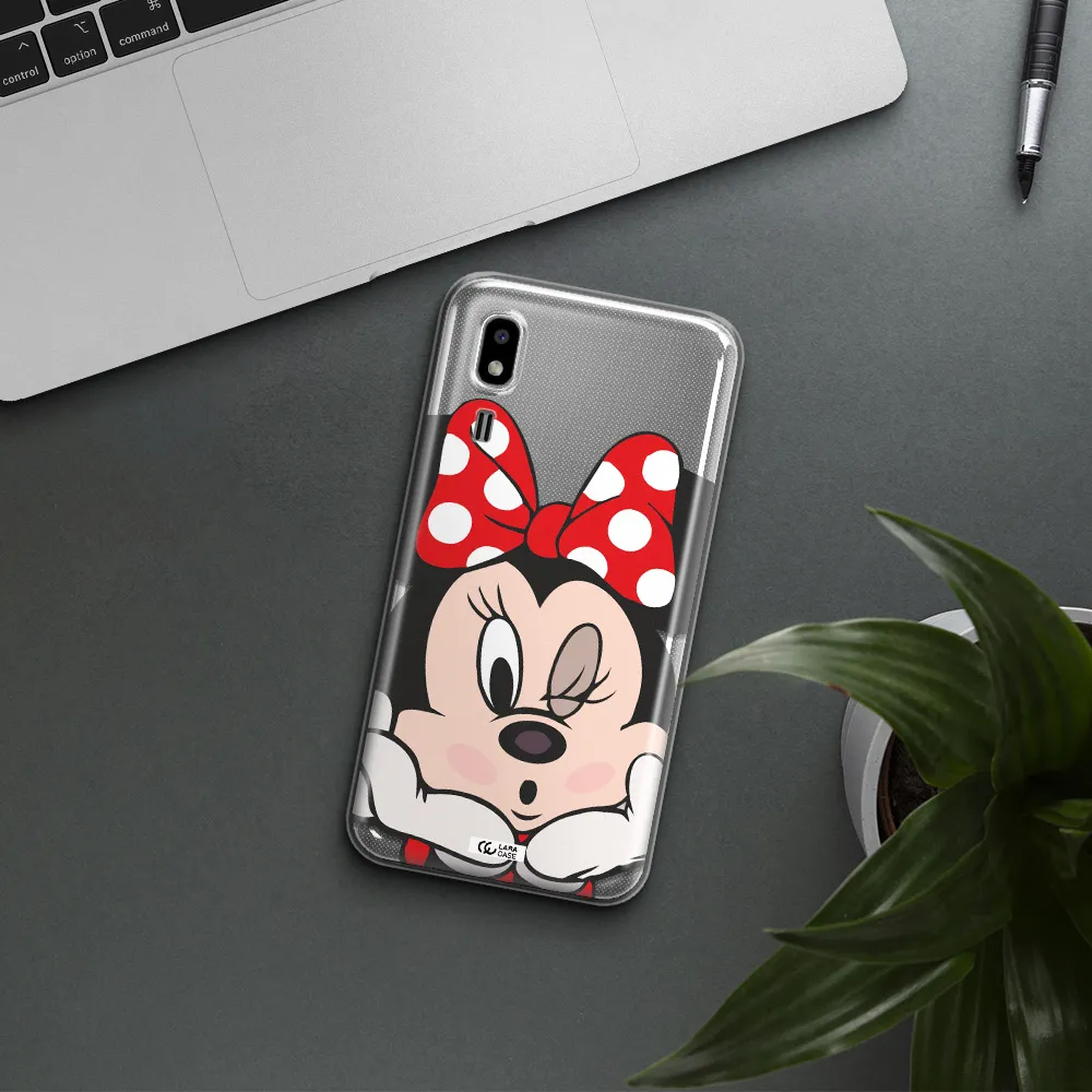 Minnie Mouse Samsung A2 Core Clear TPU Case
