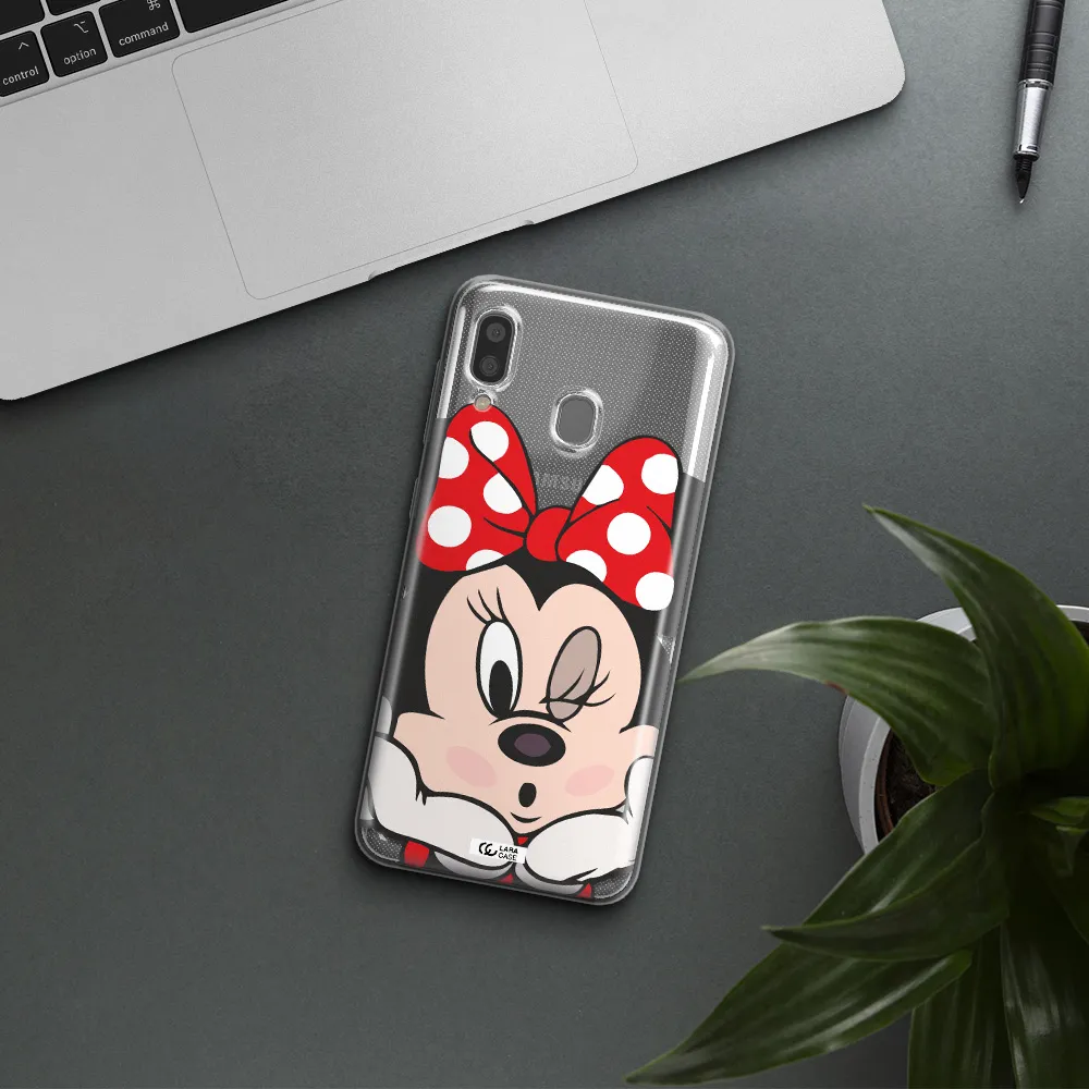 Minnie Mouse Samsung A20 Clear TPU Case