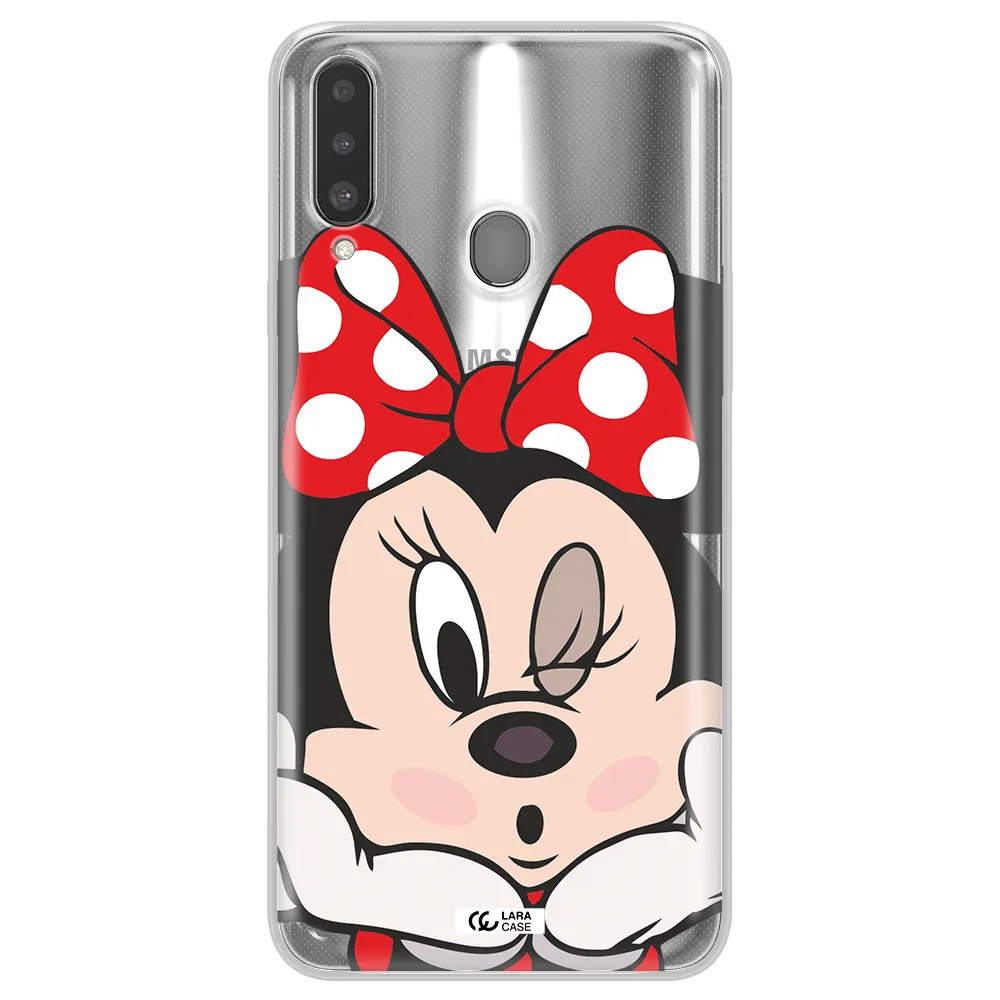 Minnie Mouse Samsung A20S Clear TPU Case