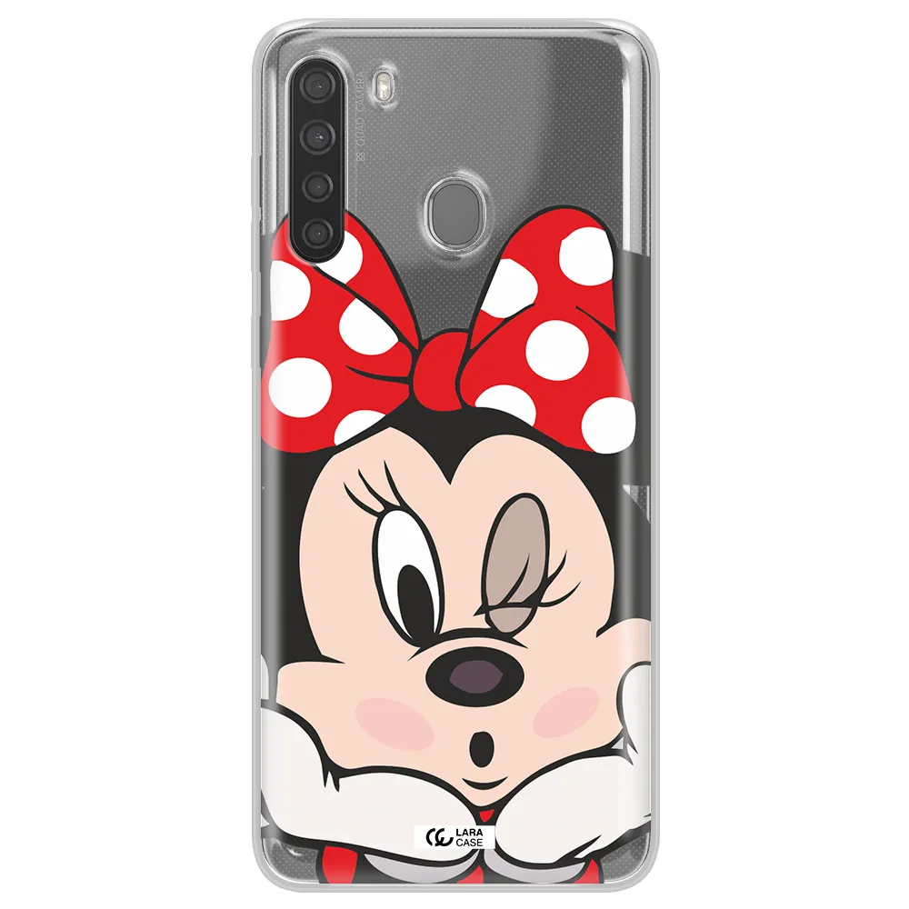 Minnie Mouse Samsung A21 Clear TPU Case