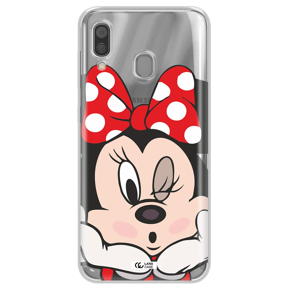 Minnie Mouse Samsung A30 Clear TPU Case