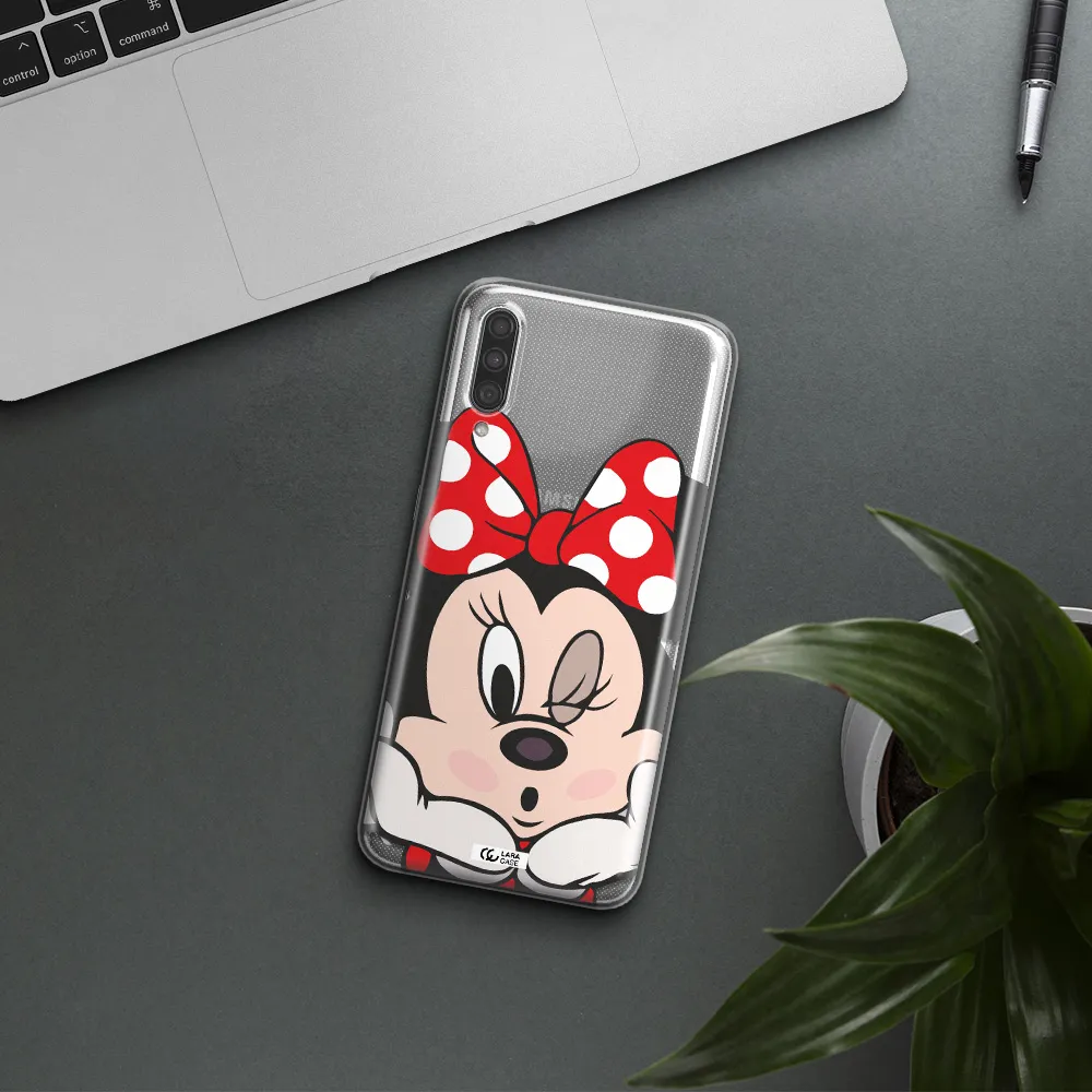 Minnie Mouse Samsung A30S Clear TPU Case