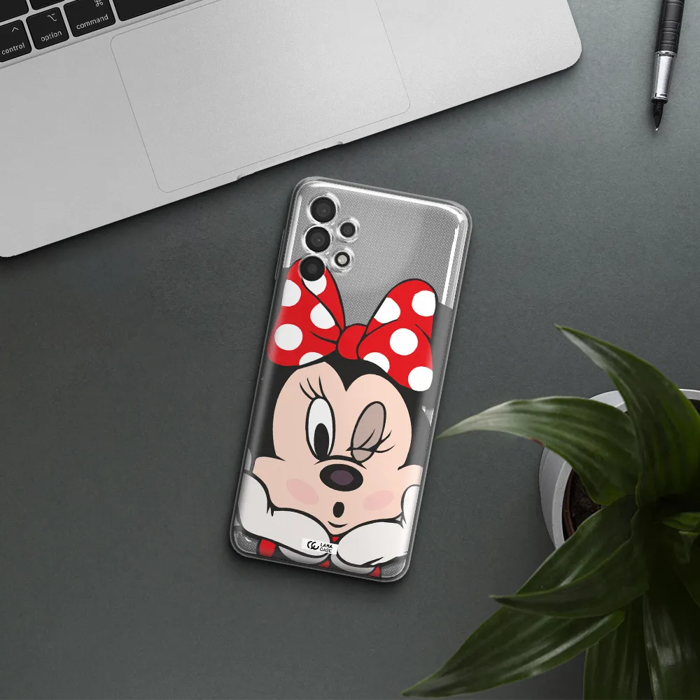 Minnie Mouse Samsung A32 4G Clear Tpu Case