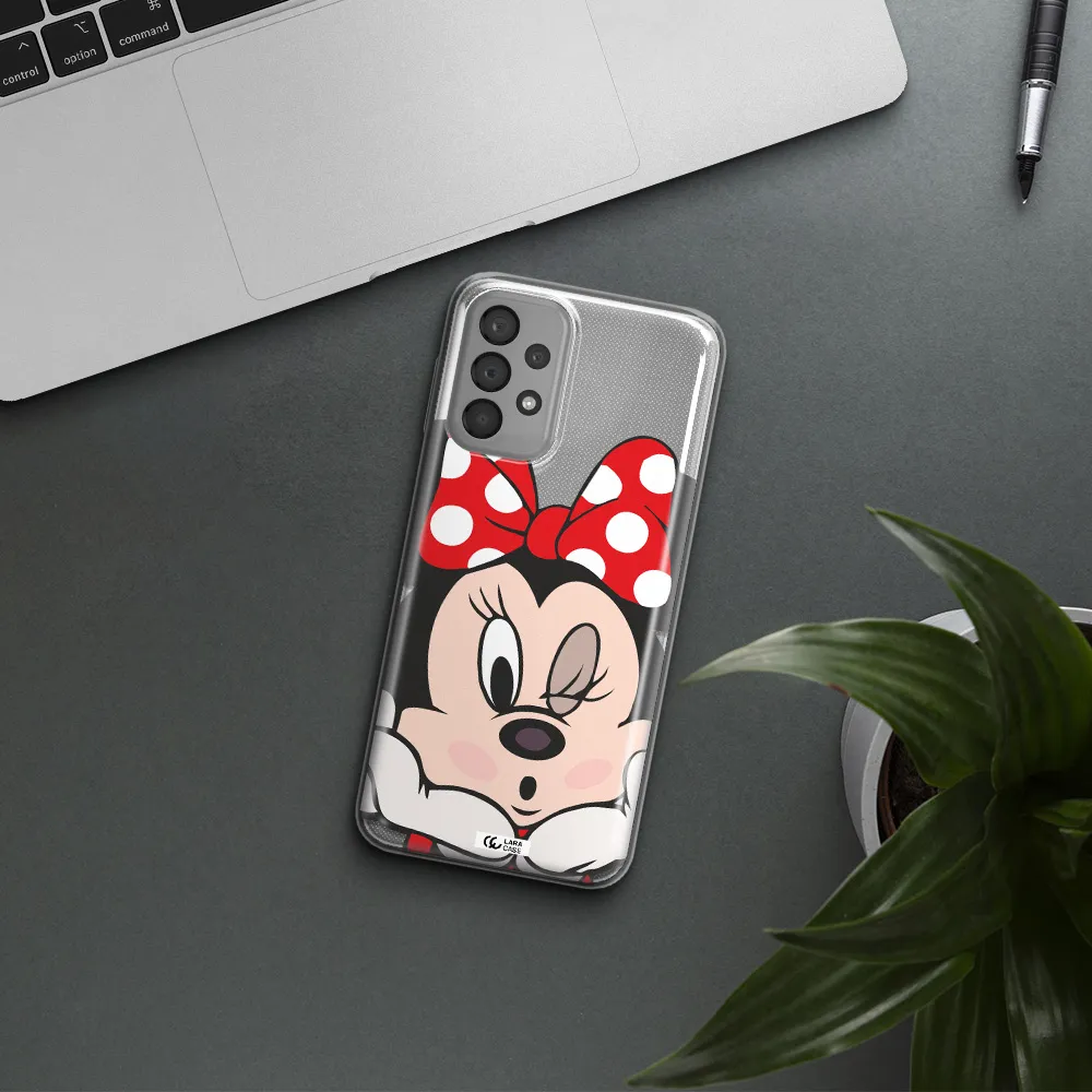 Minnie Mouse Samsung A33 Clear TPU Case