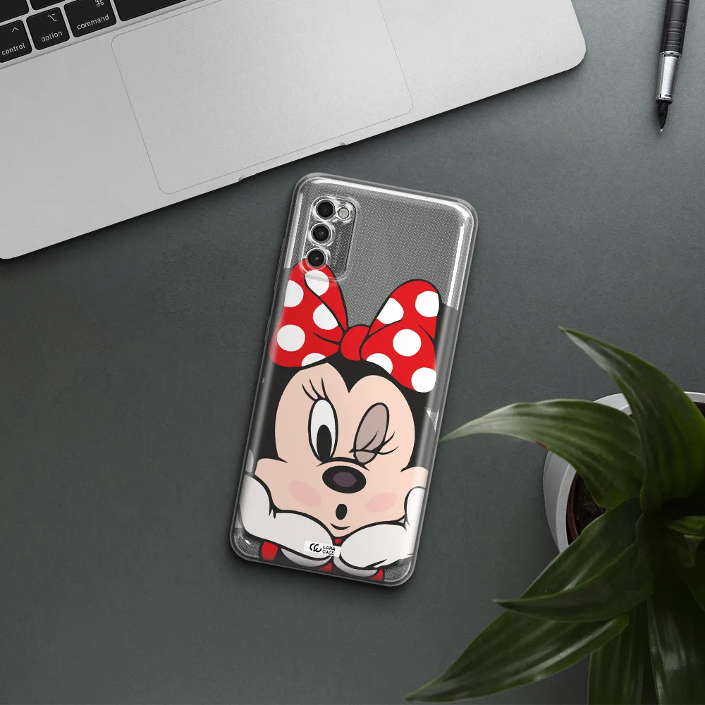 Minnie Mouse Samsung A41 Clear Tpu Case