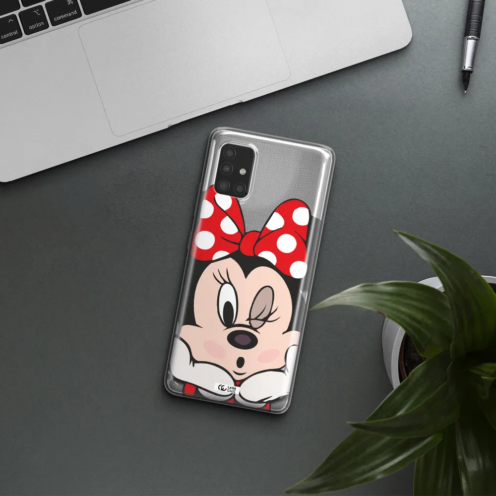 Minnie Mouse Samsung A51 Clear TPU Case