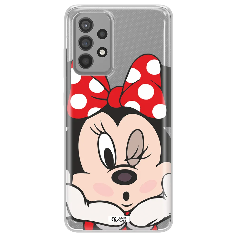 Minnie Mouse Samsung A52 Clear TPU Case