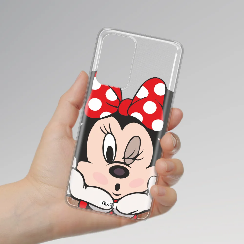 Minnie Mouse Samsung A52 Clear TPU Case