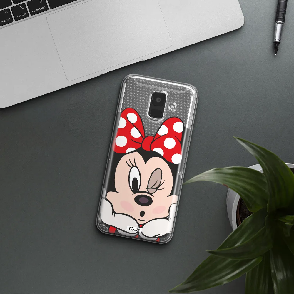 Minnie Mouse Samsung A6 Clear TPU Case