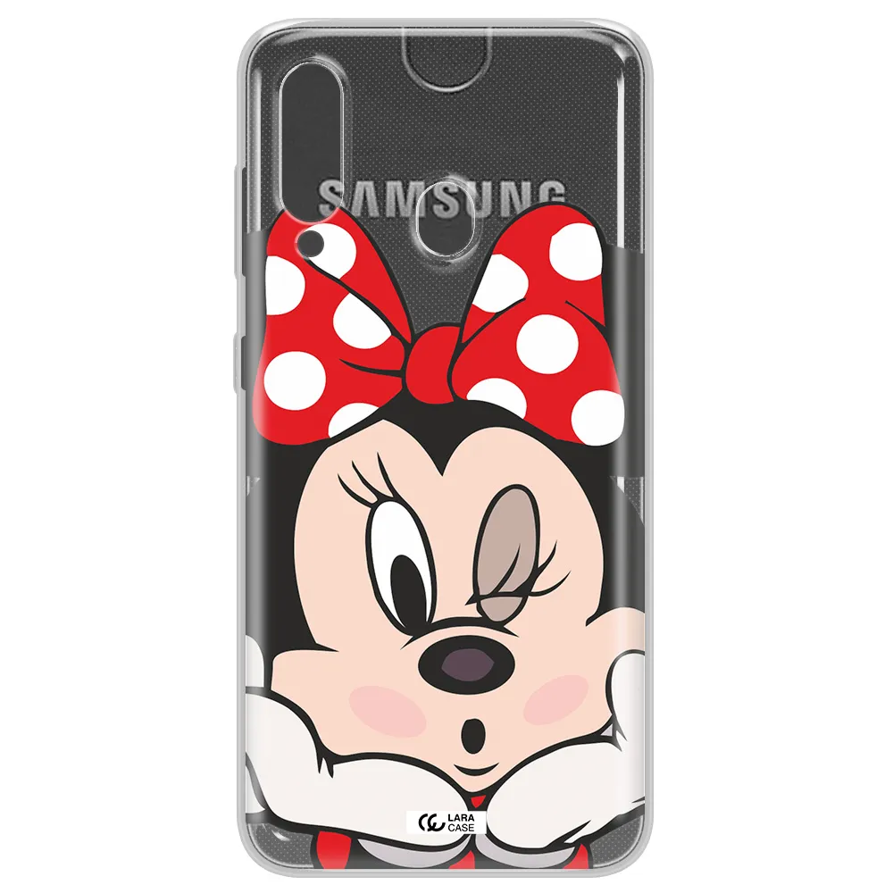 Minnie Mouse Samsung A60 Clear TPU Case