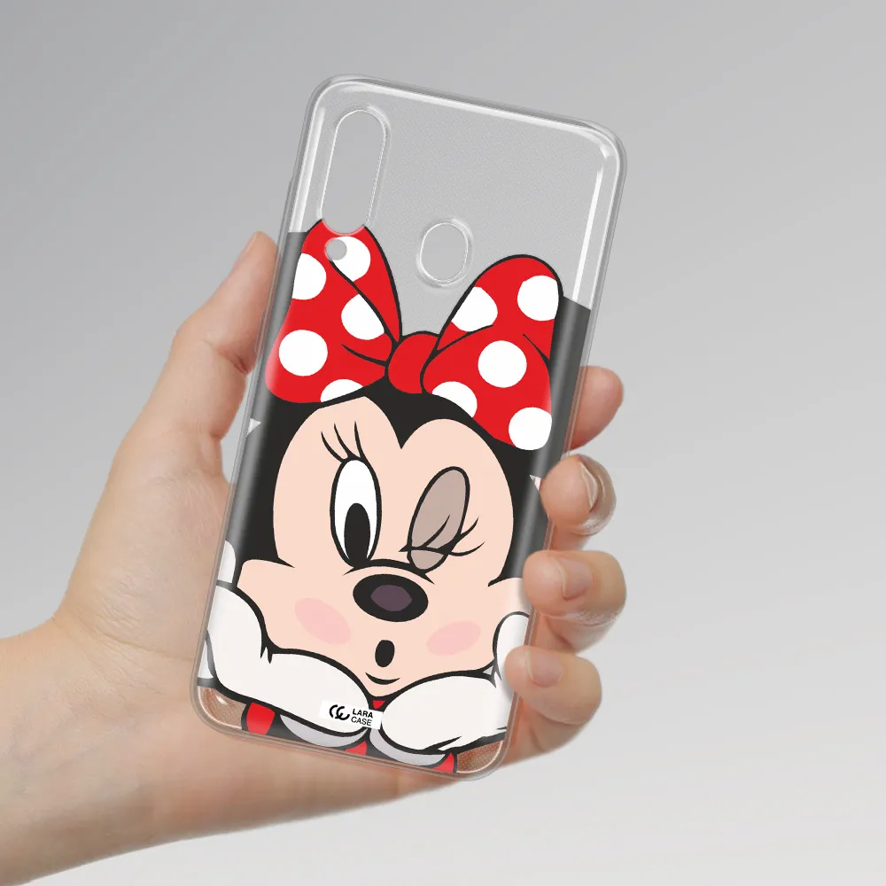 Minnie Mouse Samsung A60 Clear TPU Case