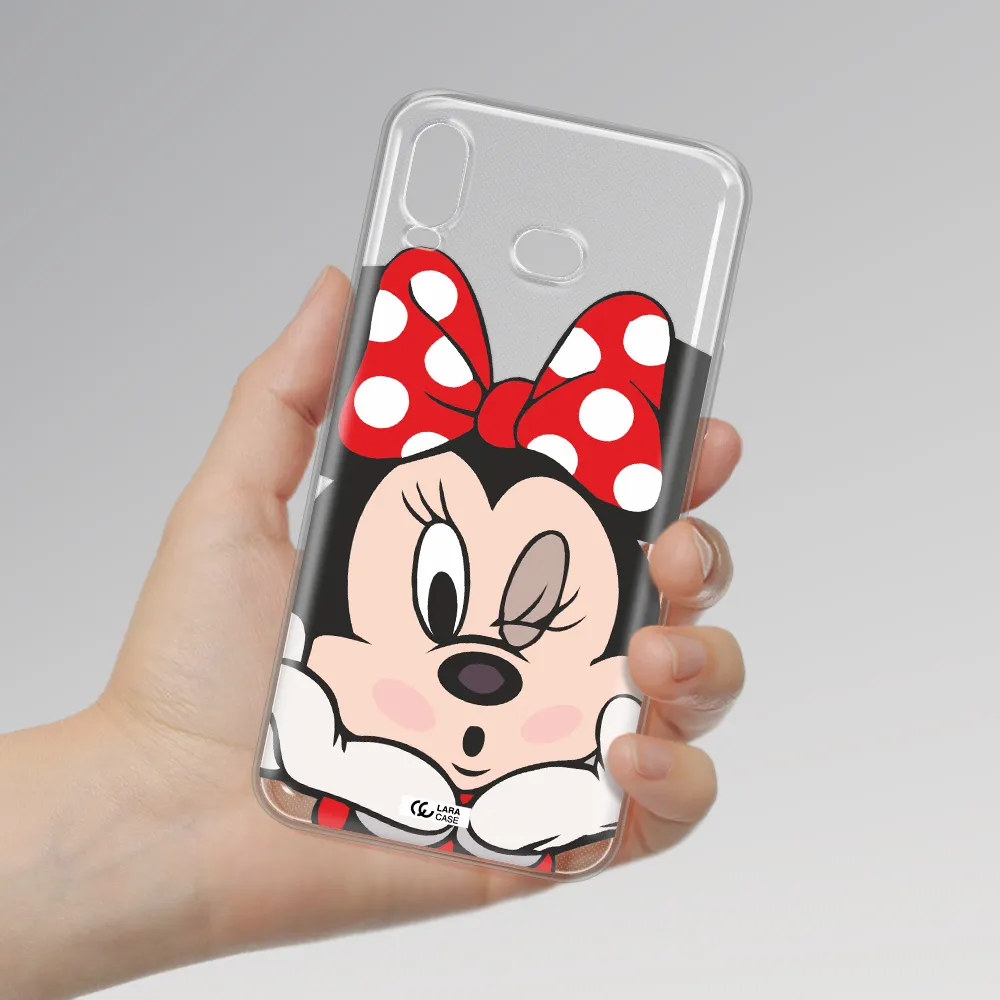 Minnie Mouse Samsung A6S Clear TPU Case