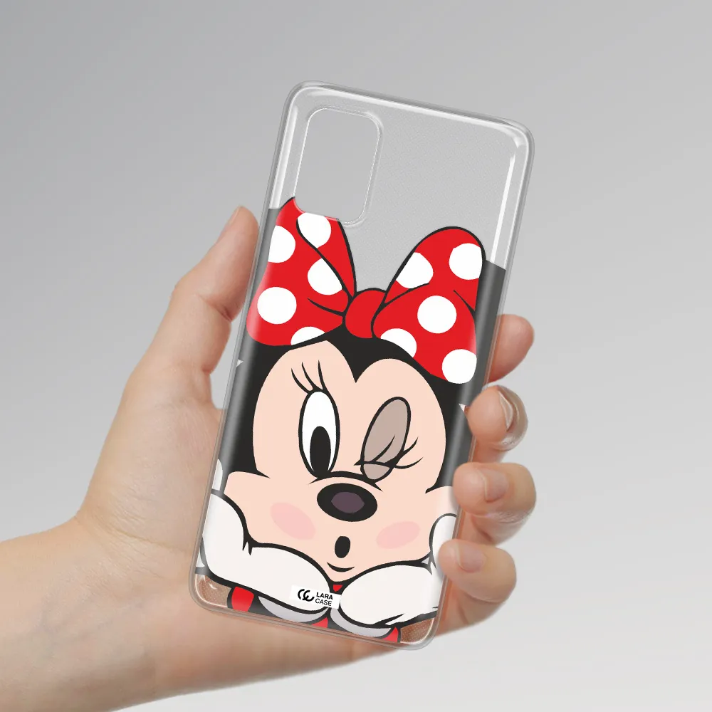 Minnie Mouse Samsung A71 Clear TPU Case
