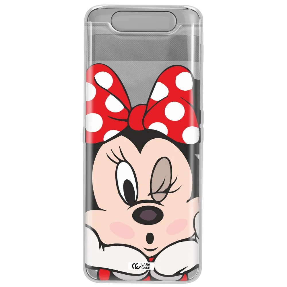 Minnie Mouse Samsung A80 Clear TPU Case