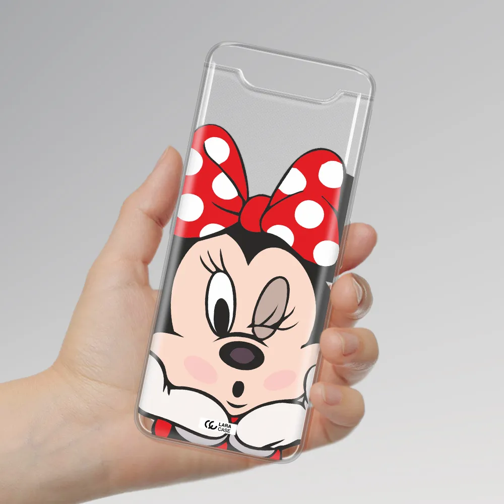 Minnie Mouse Samsung A80 Clear TPU Case