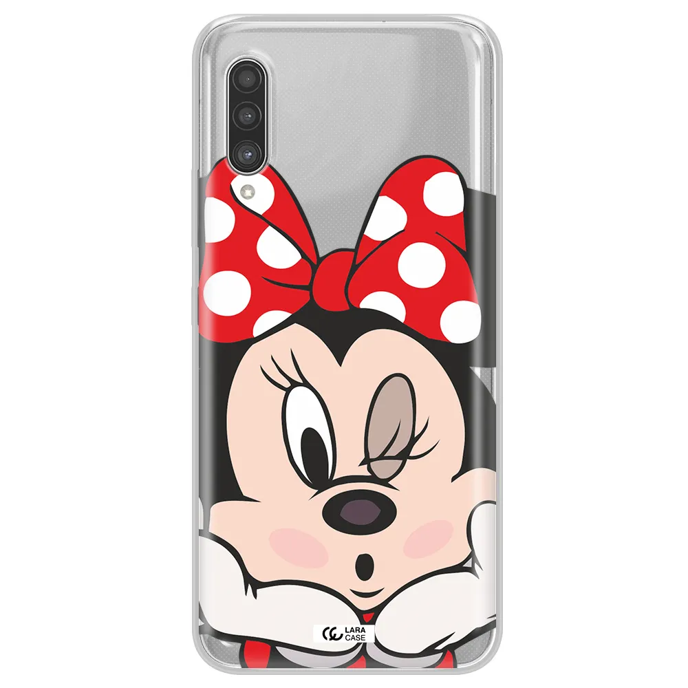 Minnie Mouse Samsung A90 Clear TPU Case
