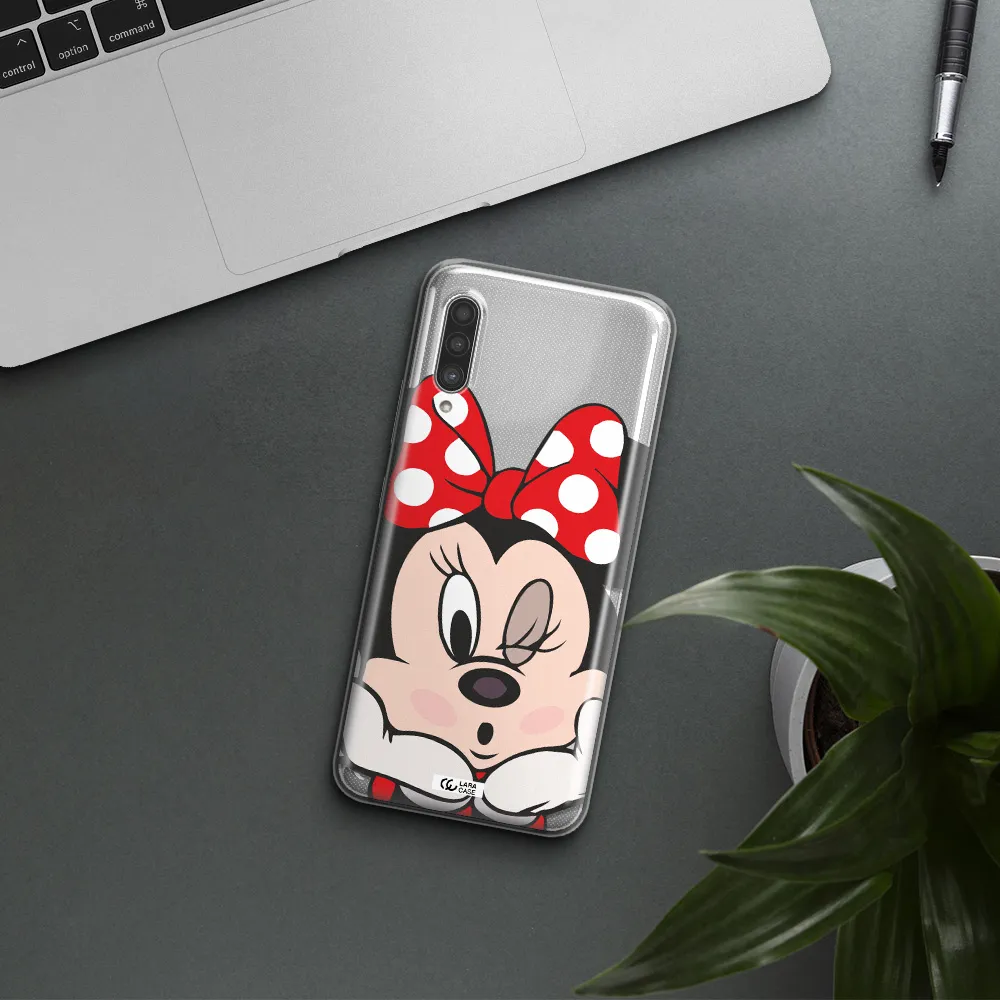 Minnie Mouse Samsung A90 Clear TPU Case